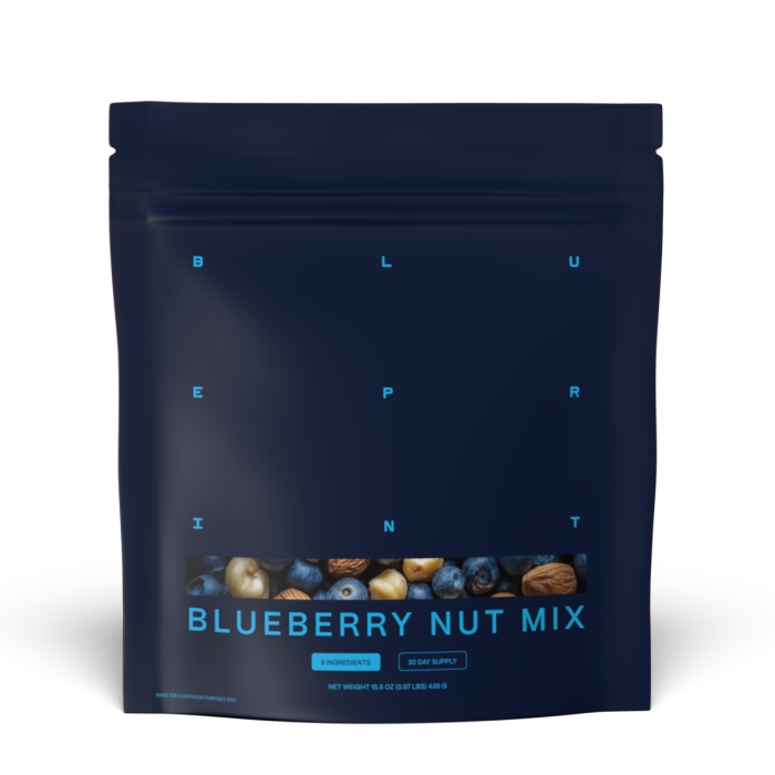 Blueprint by Bryan Johnson Blueberry Nut Mix
