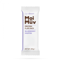 GymBeam MoiMüv Protein Flapjack čučoriedkový muffin