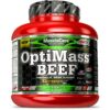 OptiMass Beef Anabolic Gainer - Amix 2500 g Double Choco Fudge