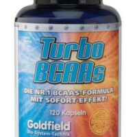 Turbo BCAAs - Goldfield 120 kaps.