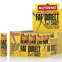 Fat Direct Shot (spaľovač plus pumpa) - Nutrend 20 x 60 ml.