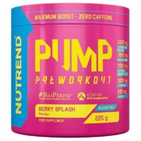 Pump (bez kofeínu) - Nutrend 225 g Tropical Blend