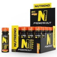 N1 Pre-Workout Shot - Nutrend 20 x 60 ml. Cherry Crush