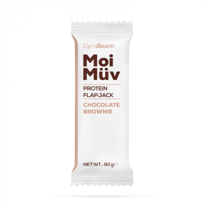 GymBeam MoiMüv Protein Flapjack čokoládové brownie