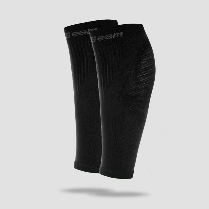 GymBeam Kompresné návleky na lýtka black S/MS/M