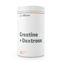 GymBeam Kreatín + Dextróza (so steviol-glykozidmi) broskyňa ľadový čaj