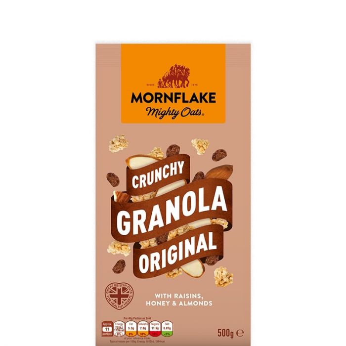Mornflake Chrumkavá Granola Original 500 g