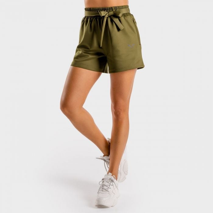 SQUATWOLF Dámske šortky Do Knot Olive S