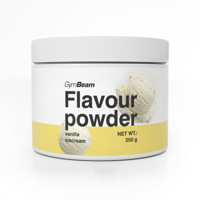 GymBeam Flavour powder vanilková zmrzlina