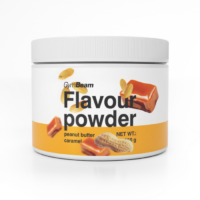 GymBeam Flavour powder arašidové maslo karamel
