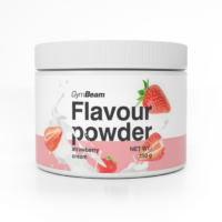 GymBeam Flavour powder jahodový krém