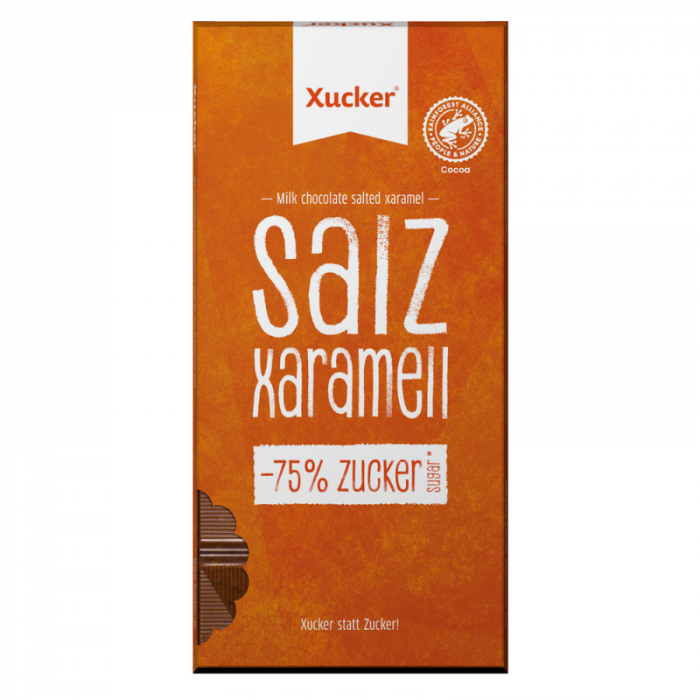 Xucker čokoláda slaný karamel slaný karamel