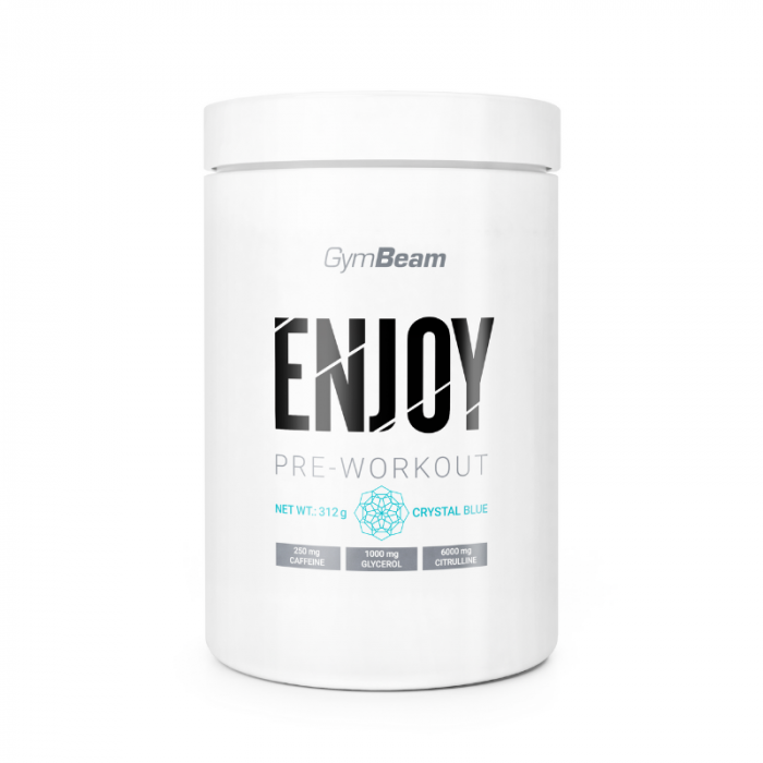 GymBeam ENJOY Pre-Workout crystal blue
