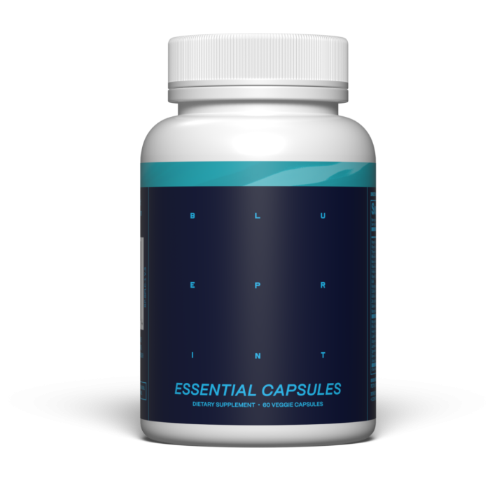 Blueprint by Bryan Johnson Essential Capsules