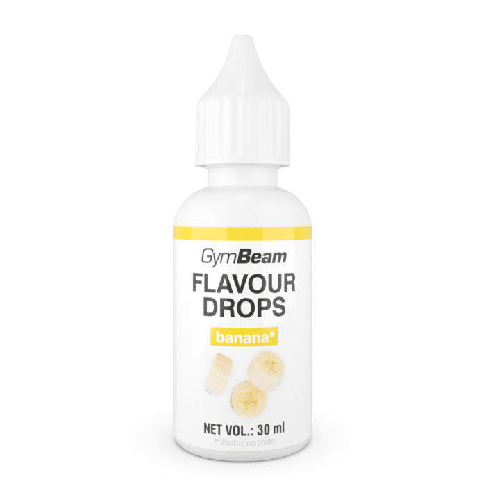 GymBeam Flavour Drops banán