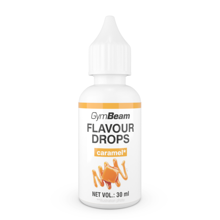 GymBeam Flavour Drops karamel