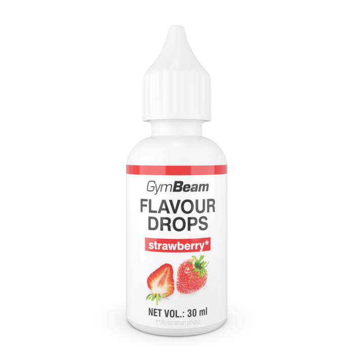 GymBeam Flavour Drops jahoda
