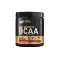 Optimum Nutrition Gold Standard BCAA Train Sustain jahoda kiwi