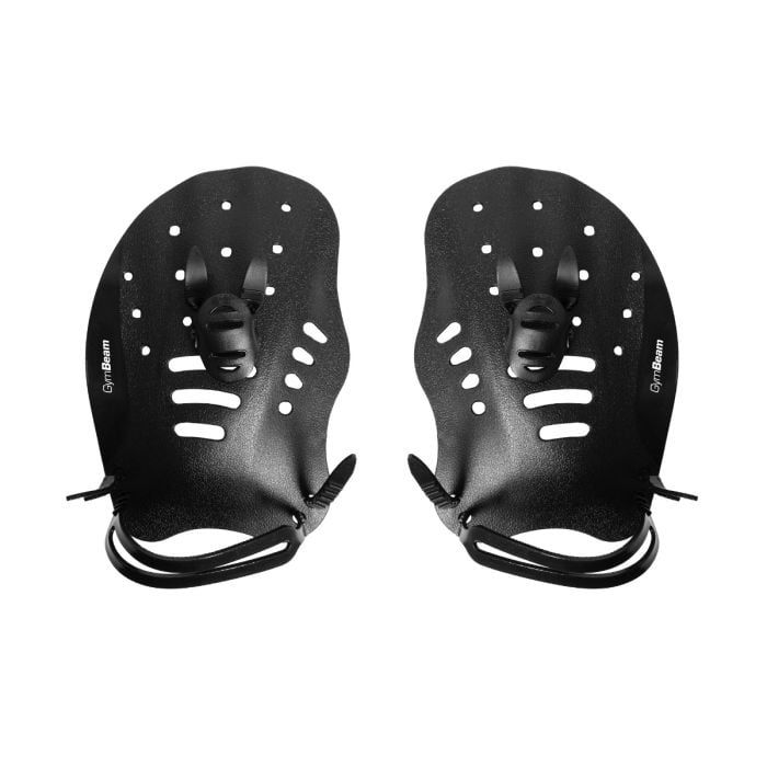 GymBeam Plavecké pádla AquaFlow Black M
