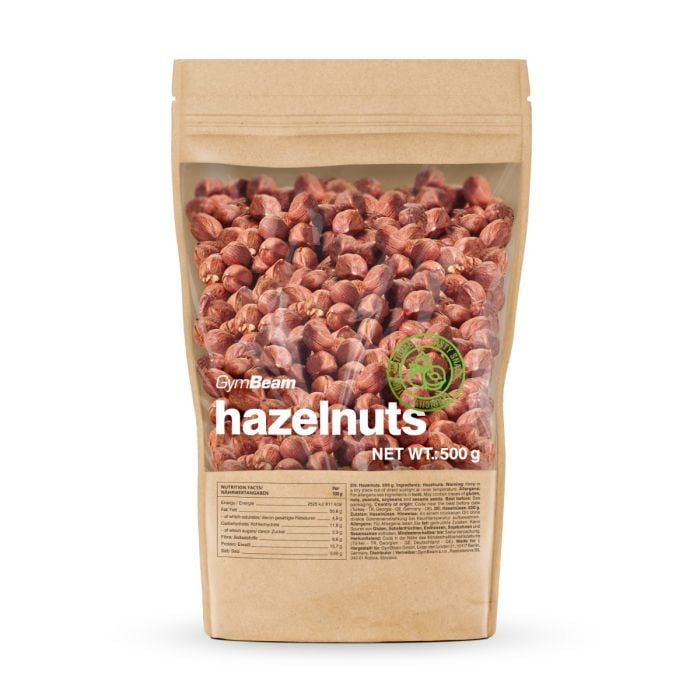 GymBeam Hazelnuts bez príchute