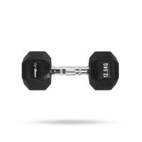 GymBeam Hexagonal Dumbbell  white