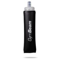 GymBeam Fľaša Hydra Soft Flask Black 500 ml