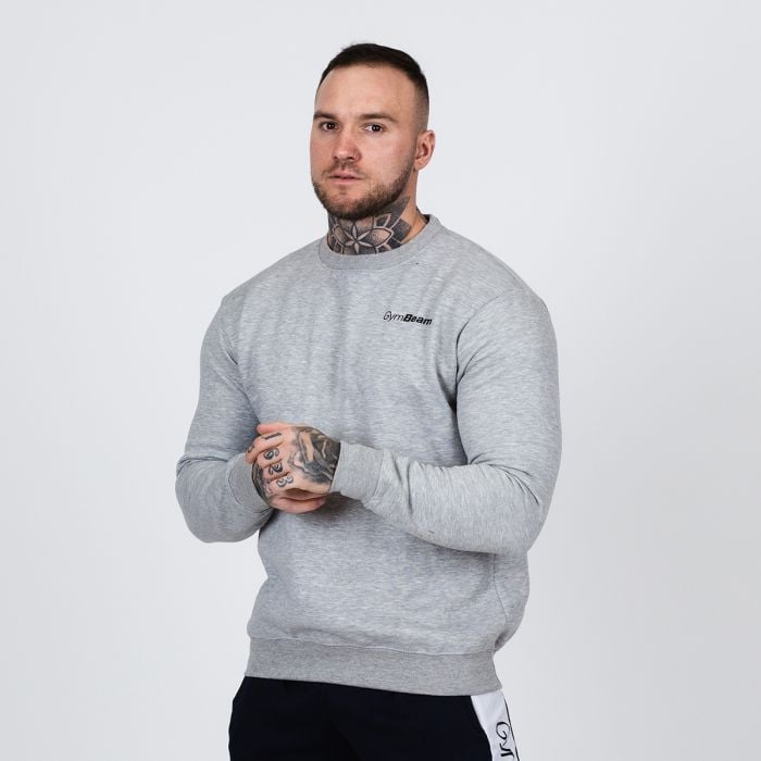 Gymbeam Mikina Basic Jumper Grey XL