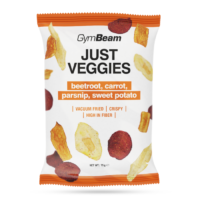 GymBeam Just Veggies - zmes zeleninových lupienkov