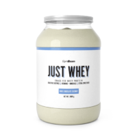 GymBeam Just Whey biela čokoláda kokos