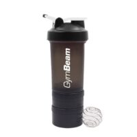 GymBeam Viacdielny šejker Sway Black 600 ml