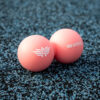 Masážna loptička Iron Aesthetics DuoRoll Ball, ružová