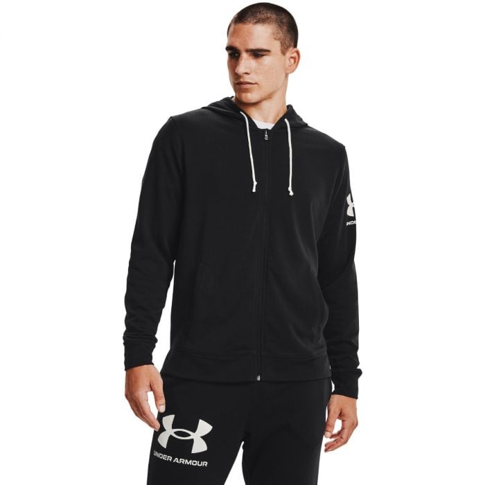Under Armour Mikina Rival Terry FZ HD Black S
