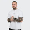 GymBeam Tričko FIT White  M