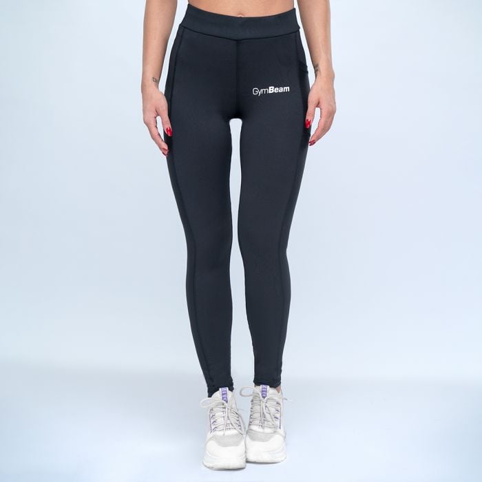GymBeam Dámske legíny Mesh Black L