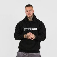 GymBeam Mikina PRO Hoodie Black  XXL