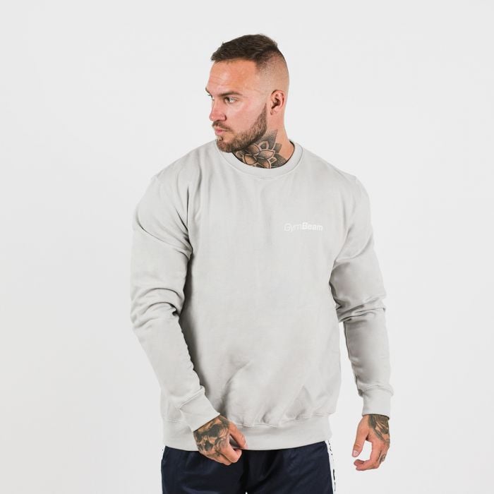 GymBeam Mikina PRO Jumper Moon Grey M