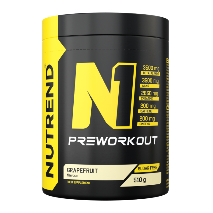 NUTREND N1 Pre-Workout grapefruit