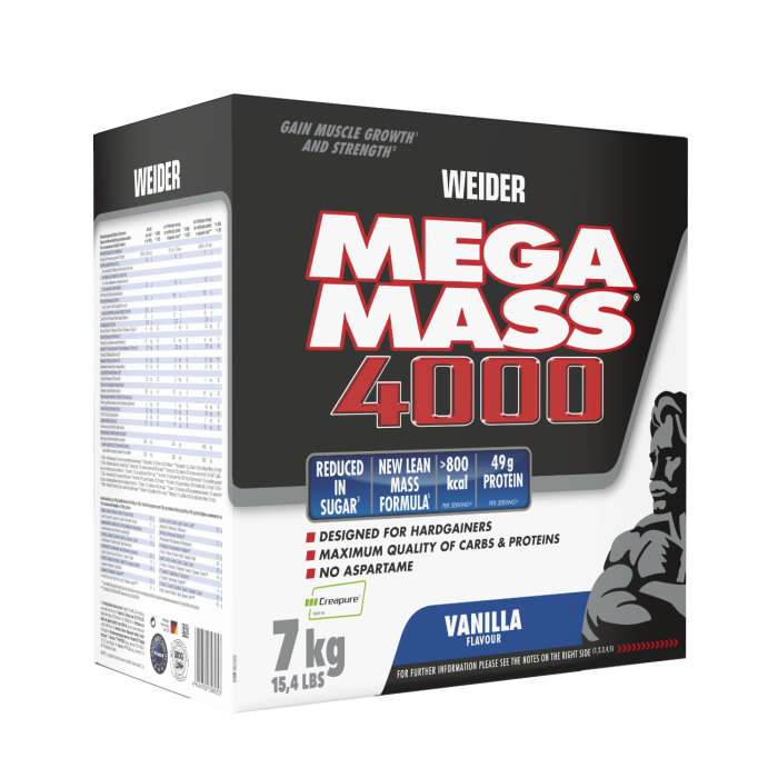 Weider Mega Mass 4000 vanilka