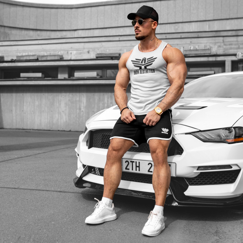 Pánska šiltovka Iron Aesthetics Boost, black/black