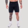 GymBeam Bezšvové šortky OG1 Black/Grey  L