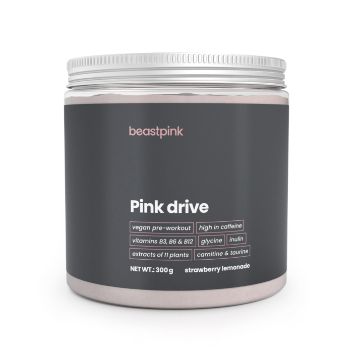 BeastPink Pink Drive jahodová limonáda