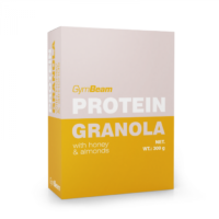GymBeam Proteínová granola s medom a mandľami