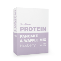 GymBeam Proteínové palacinky Pancake & Waffle Mix 500 g čučoriedky