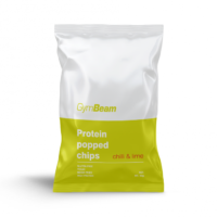 GymBeam Proteínové čipsy chilli a limetka