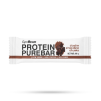 GymBeam Protein PureBar dvojnásobné kúsky čokolády