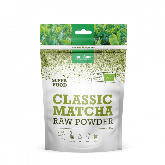 Purasana BIO Classic Matcha Raw Powder