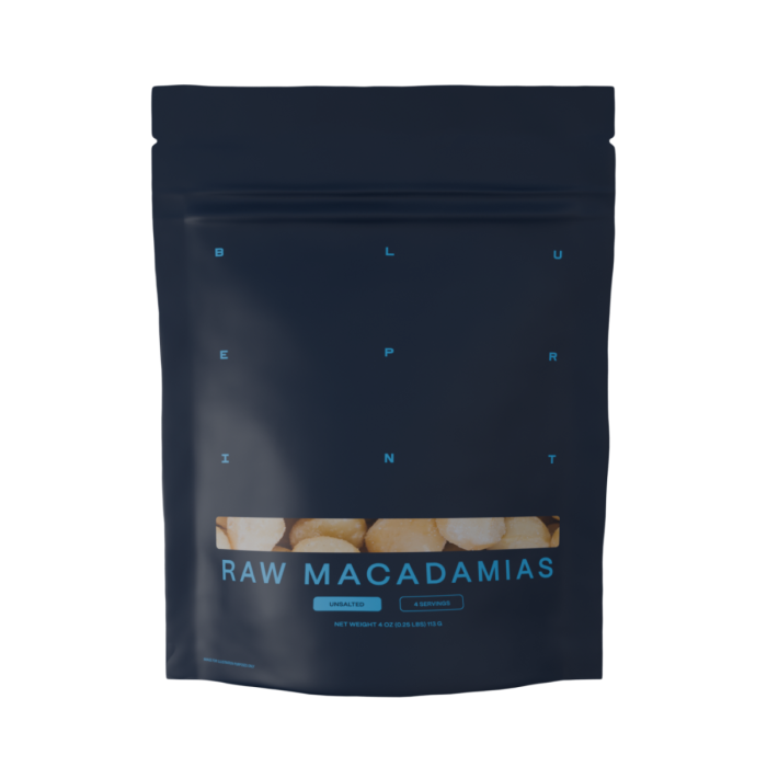 Blueprint by Bryan Johnson Raw Macadamias
