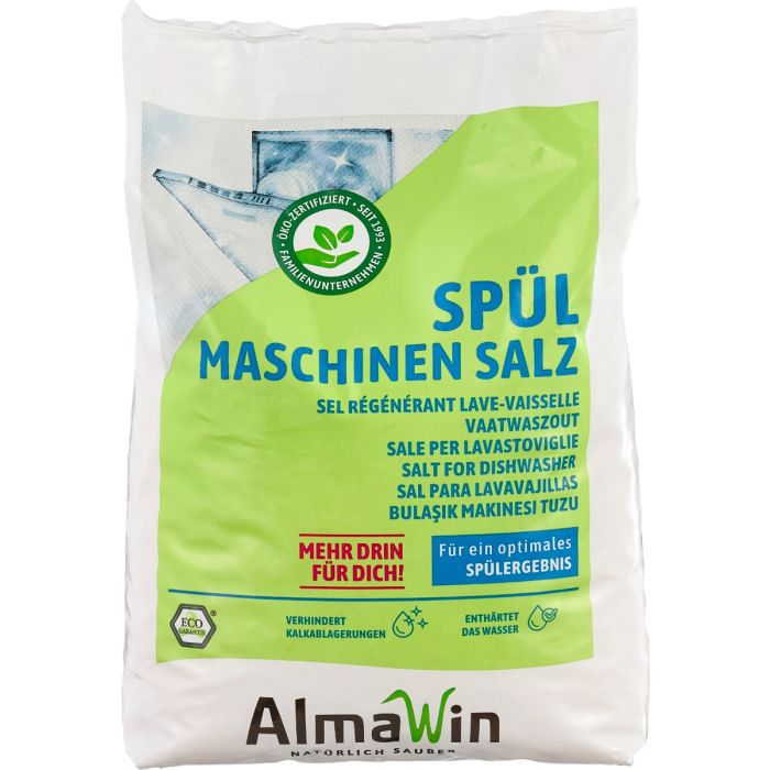 AlmaWin Soľ do umývačky riadu - 2 kg