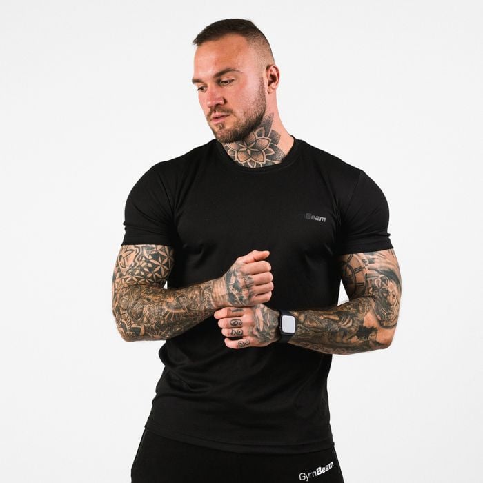 GymBeam Tričko TRN Black M
