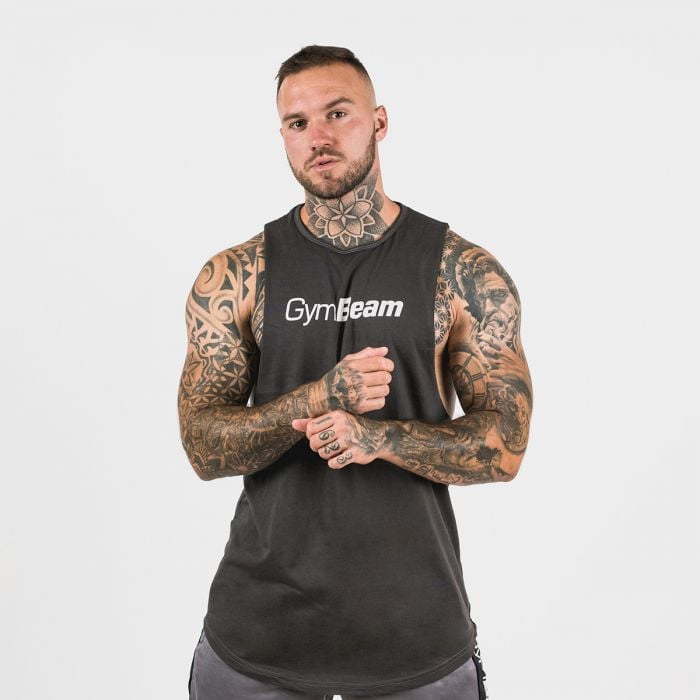 Gym Beam Tielko Cut Off Grey M